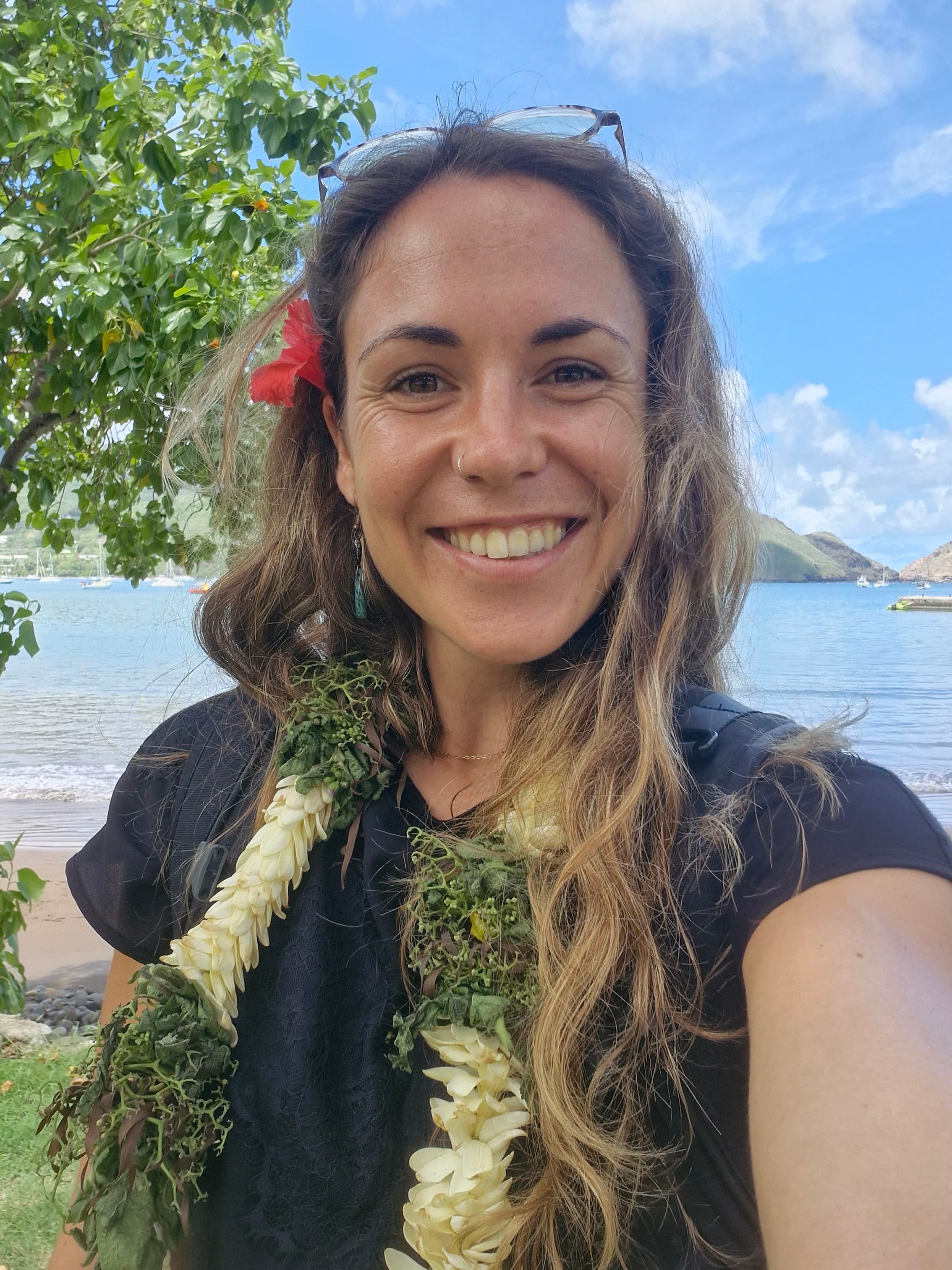 Clémentine, fondatrice de JUA Tahiti